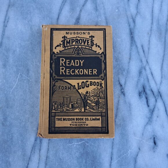 Musson's Ready Reckoner Form & Log Book - Picture 1 of 11